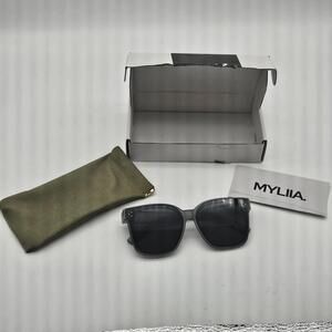Myliia Women's Polarized Fit-Over Sunglasses Gray New